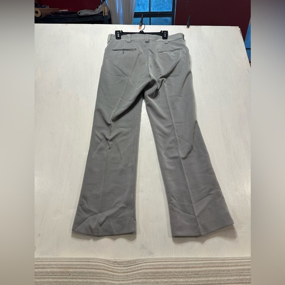 Glen Oaks No Iron Gray Pinstripe Dress Pants ~33x29 - Picture 10 of 14